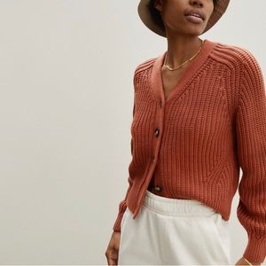 Everlane Texture Cotton Cardigan